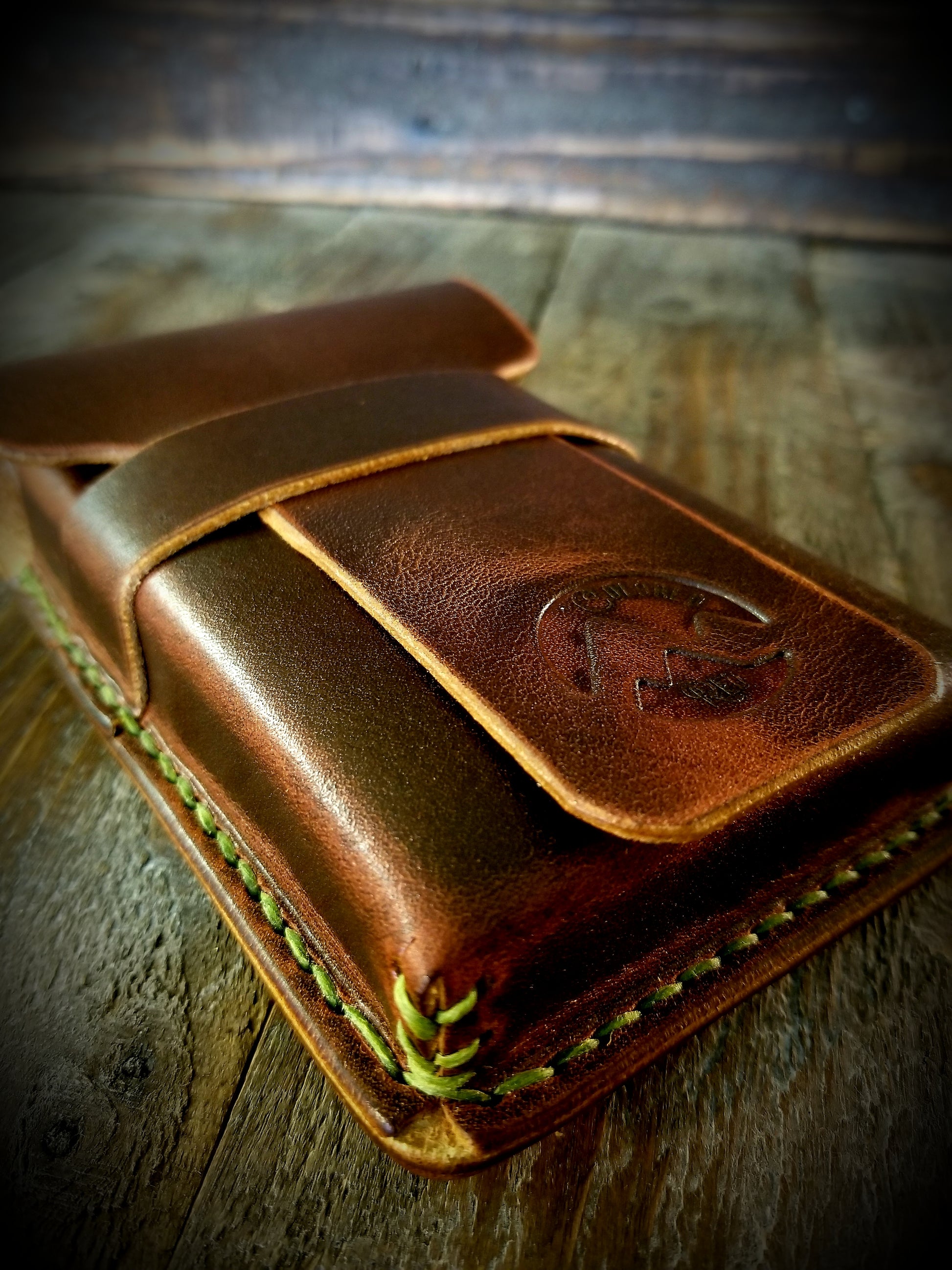 Oliva LE 3-Cigar Leather Case (Tan)